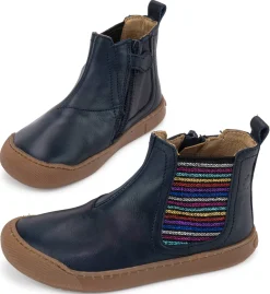 Acebos ~ Chelsea Boot Leder ~ Marino