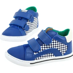 Acebos ~ MidCut Klettschuh Leder ~ Cobalto