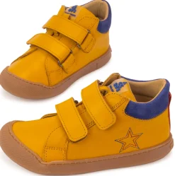 Acebos ~ MidCut Klettschuh Leder ~ Mustard