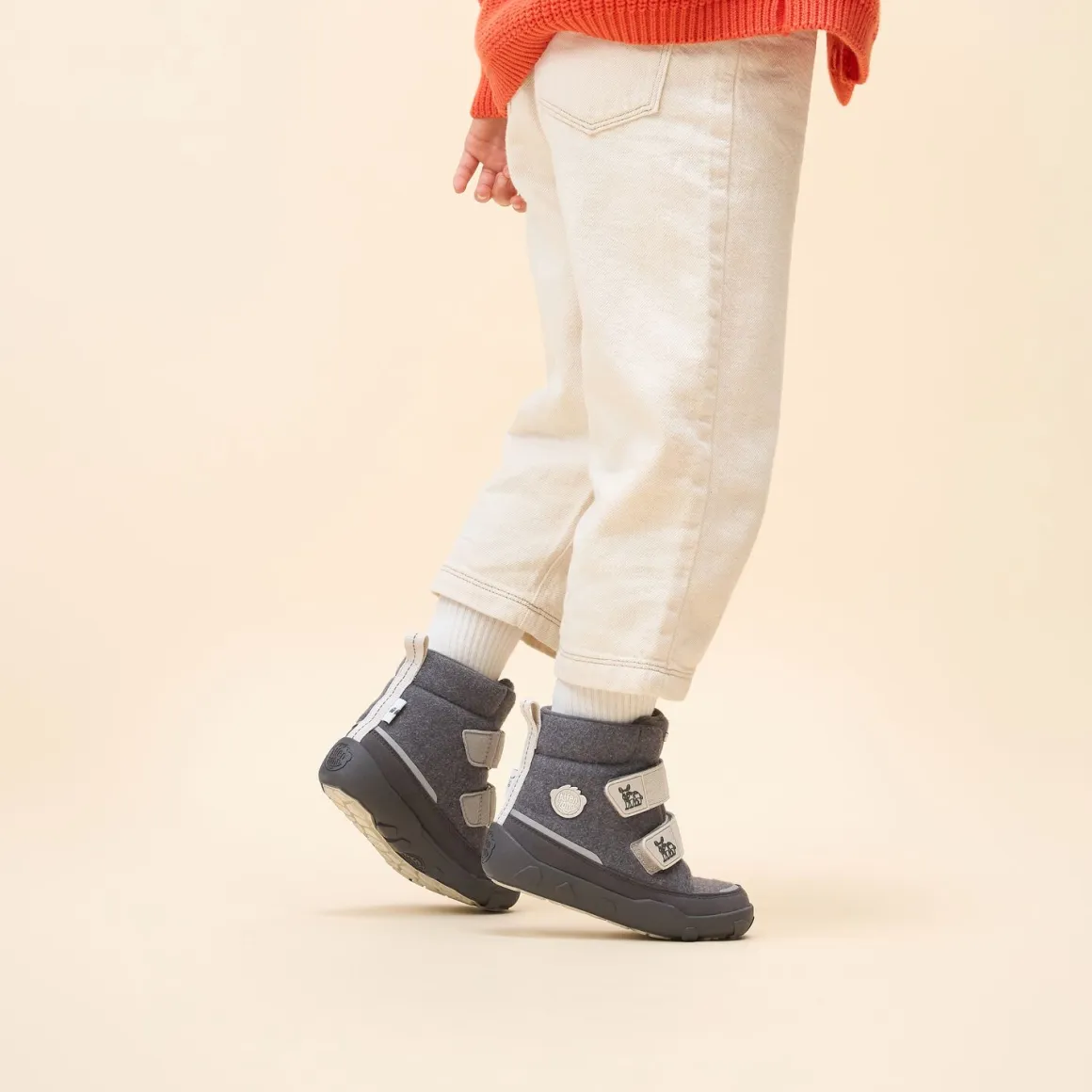 Affenzahn ~ Comfy Wolle Winterstiefel + TEX ~ Nashorn