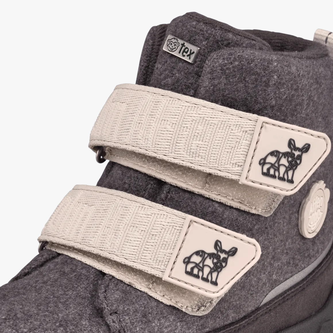 Affenzahn ~ Comfy Wolle Winterstiefel + TEX ~ Nashorn