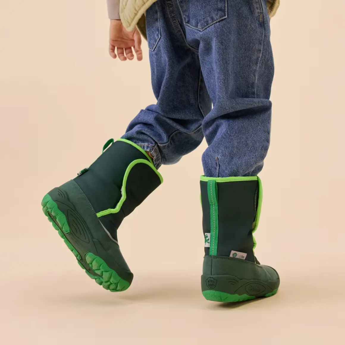 Affenzahn ~ Freezy Schneestiefel Vegan + TEX ~ Frosch
