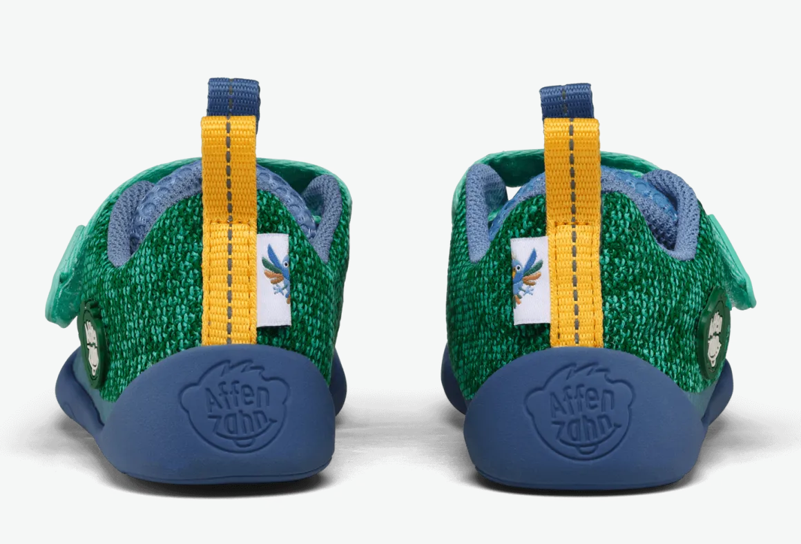 Affenzahn ~ Happy Knit Vegan LowCut Sneaker ~ Paradiesvogel