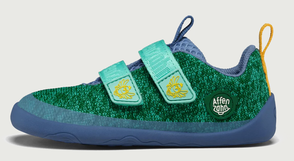 Affenzahn ~ Happy Knit Vegan LowCut Sneaker ~ Paradiesvogel
