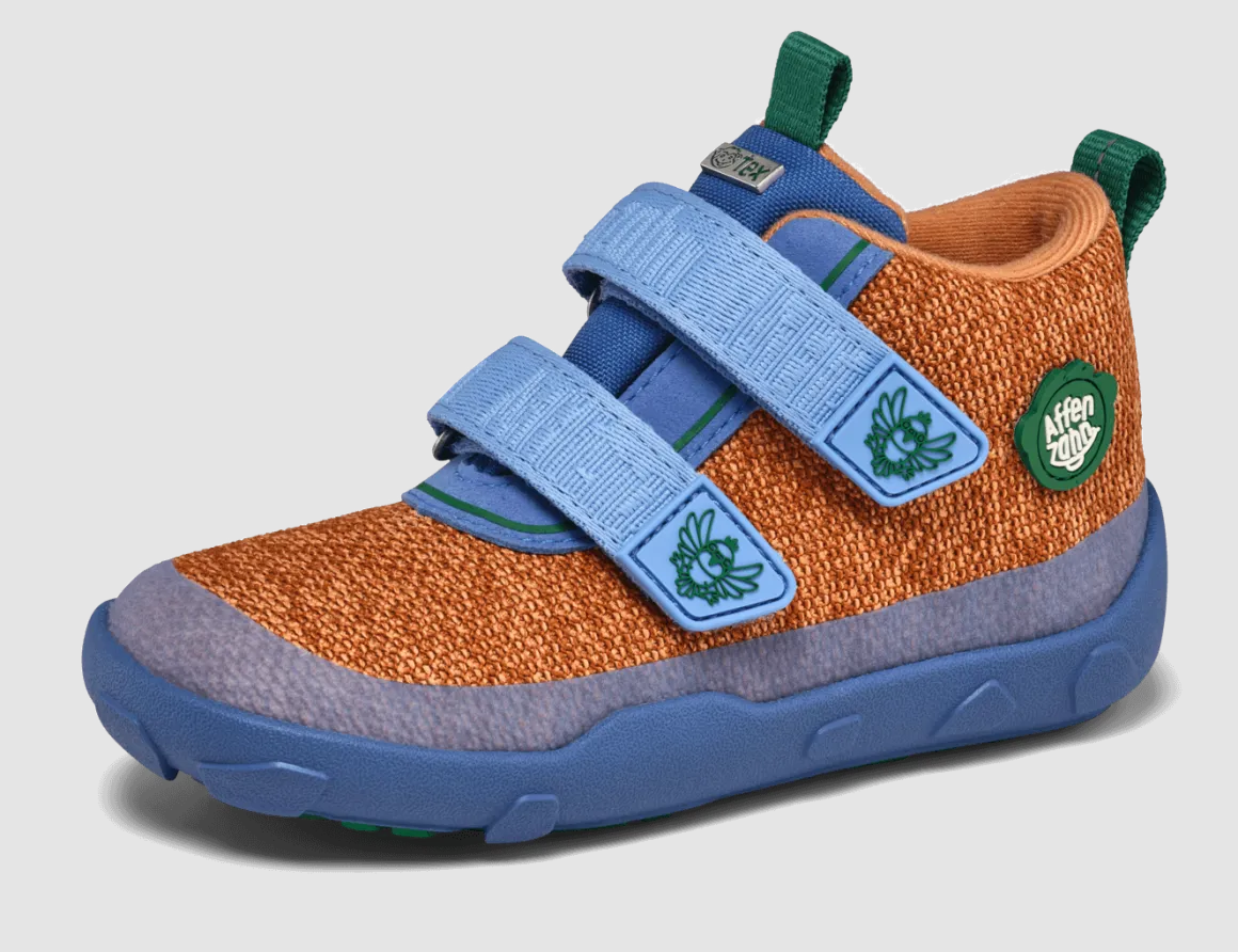 Affenzahn ~ Happy Knit vegan LowBoot + TEX ~ Paradiesvogel