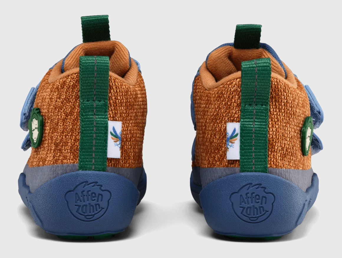 Affenzahn ~ Happy Knit vegan LowBoot + TEX ~ Paradiesvogel
