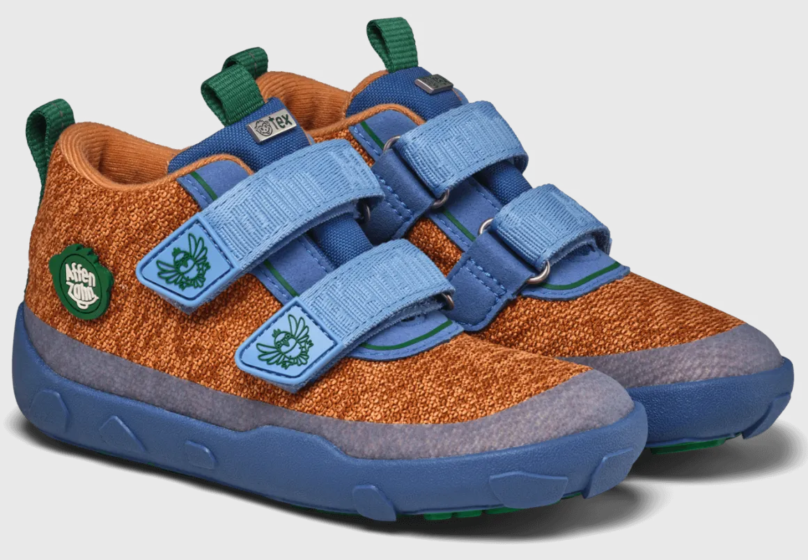 Affenzahn ~ Happy Knit vegan LowBoot + TEX ~ Paradiesvogel