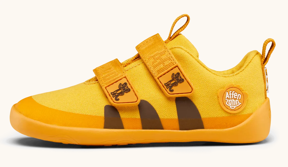 Affenzahn ~ Lucky Baumwolle vegan LowCut ~ Tiger