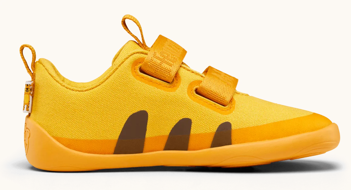 Affenzahn ~ Lucky Baumwolle vegan LowCut ~ Tiger