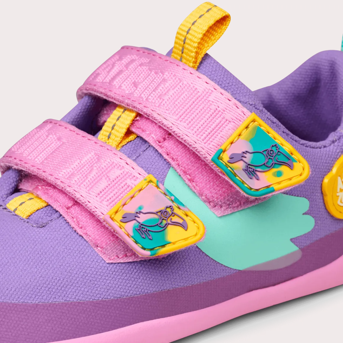 Affenzahn ~ Lucky Baumwolle Vegan LowCut ~ Kreativ Tukan