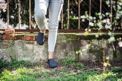 Ahinsa ~ Slip-On Sneaker Vegan ~ Antrazit