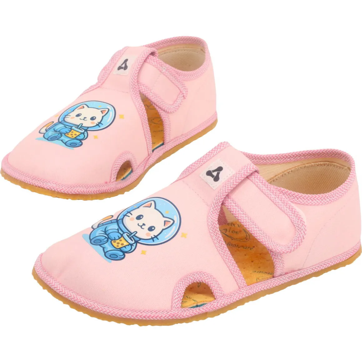 Antal ~ Rascal Hausschuh Slipper Textil ~ Space Kitty Rosa