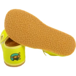 Antal ~ Rascal Hausschuh Slipper Textil ~ Waschbär Gelb