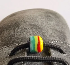 Atelier Schatzmuschel ~ Schuh Perle ~ Regenbogen
