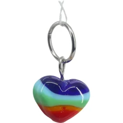 Atelier Schatzmuschel ~ Schuh Schmuck ~ Regenbogenherz