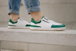 Barebarics ~ Wave ~ White & Dark Green