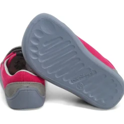 bar3foot Elf ~ Denver LowCut Sneaker ~ Pink/Grau