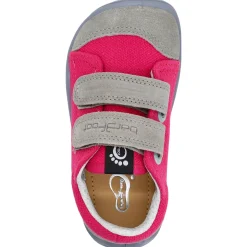 bar3foot Elf ~ Denver LowCut Sneaker ~ Pink/Grau