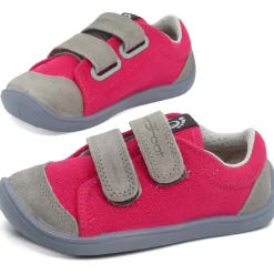 bar3foot Elf ~ Denver LowCut Sneaker ~ Pink/Grau