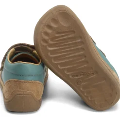bar3foot Elf ~ Step Leder Sneaker ~ Mint