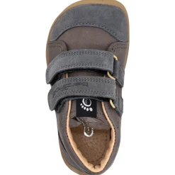 bar3foot Elf ~ Step Leder Sneaker ~ Graphit