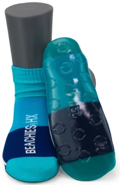 Beachies |a ~ Aquasocke HX Colorblock ~ Meerblau