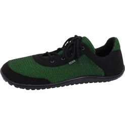 beda |a ~ LowCut Schnür-Sneaker Mesh ~ Black Grass