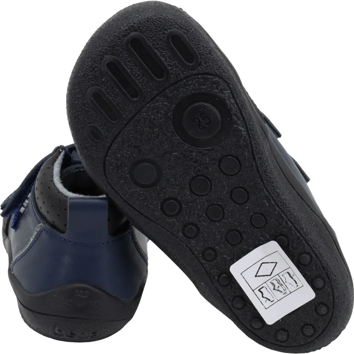 beda Playful ~ MidCut Klettschuh + Tex ~ Navy