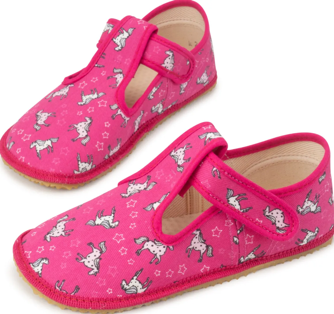 beda ~ Slipper Textil ~ Pink Unicorn