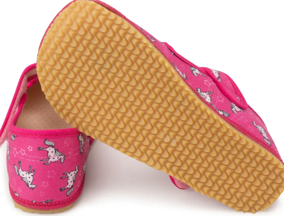 beda ~ Slipper Textil ~ Pink Unicorn