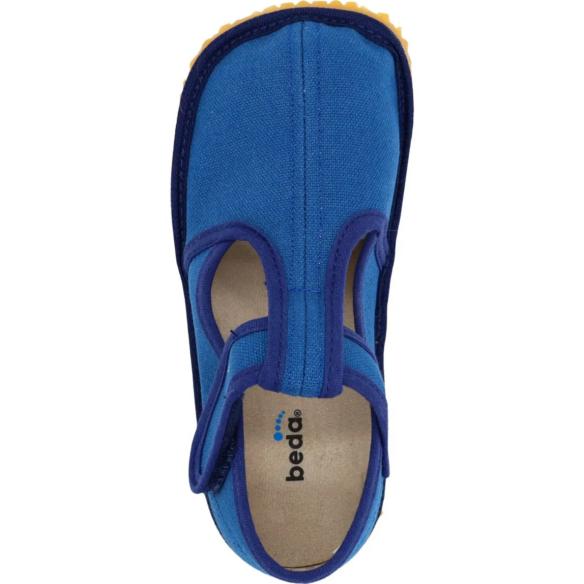 beda ~ (S) Slipper Textil ~ Just Blue