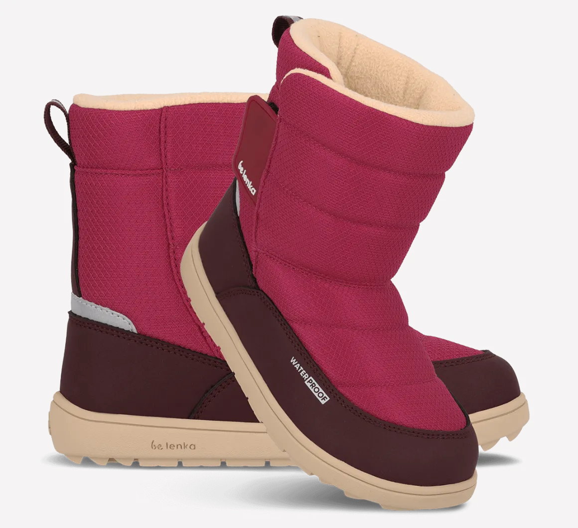 BeLenka Kids ~ Ailo Winterstiefel + Tex ~ Berry