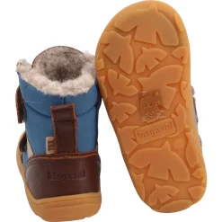 Bisgaard ~ Timo Winterstiefel + Tex ~ Dark Brown & Blue