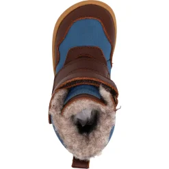 Bisgaard ~ Timo Winterstiefel + Tex ~ Dark Brown & Blue