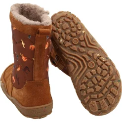 bLifestyle ~ Alpaka Stiefel Winter TEX ~ Pferd Haselnuss