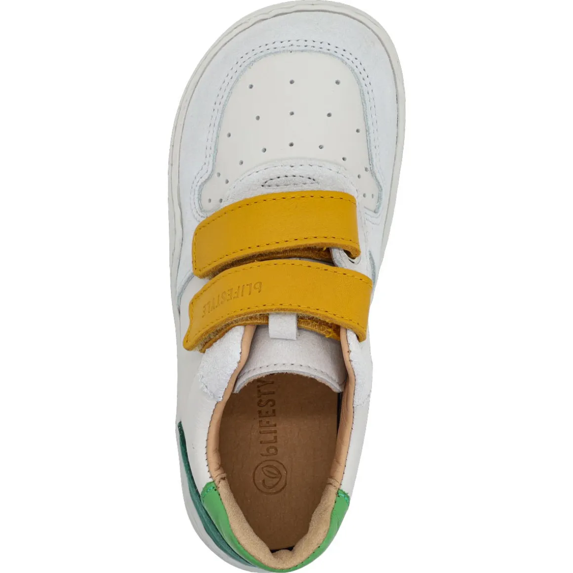 bLifestyle ~ Anurafrosch LowCut Klettschuh Nappa ~ Weiß