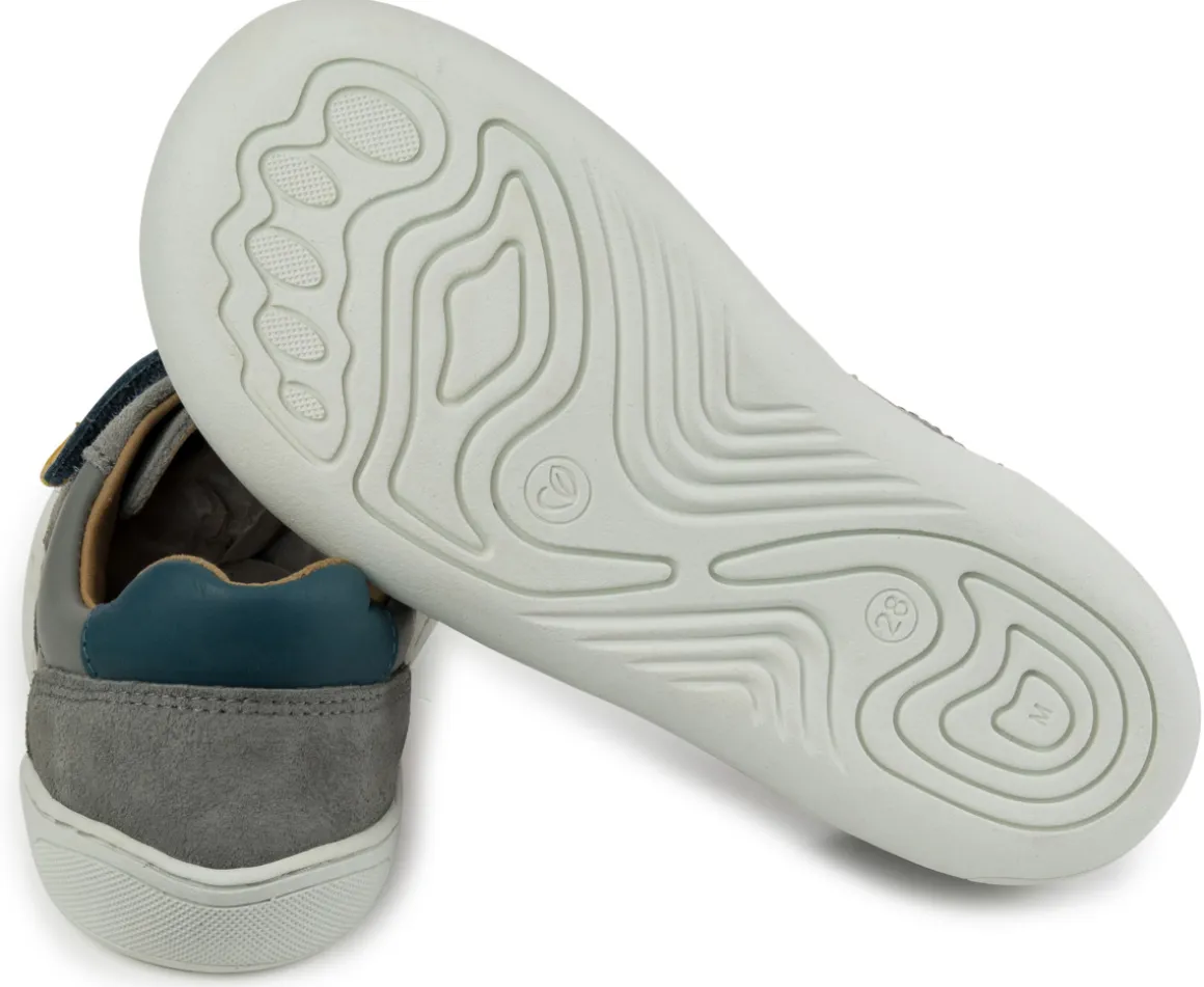 bLifestyle ~ Anurafrosch LowCut Klettschuh Nappa ~ Keramik