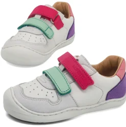 bLifestyle ~ baby Anurafrosch LowCut Klett ~ Weiß-Rosa