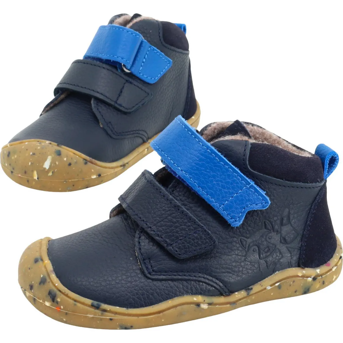 bLifestyle ~ baby Waschbär MidCut Klett Warm ~ Marine