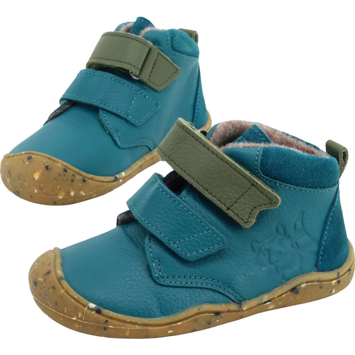 bLifestyle ~ baby Waschbär MidCut Klett Warm ~ Petrol