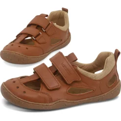 bLifestyle ~ Kammmolch Sandale Nappa ~ Haselnuss
