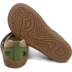bLifestyle ~ Kammmolch Sandale Nappa ~ Moosgrün