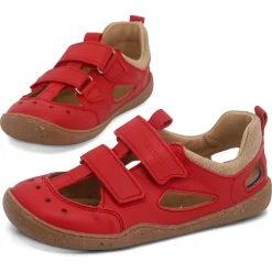 bLifestyle ~ Kammmolch Sandale Nappa ~ Kirschrot