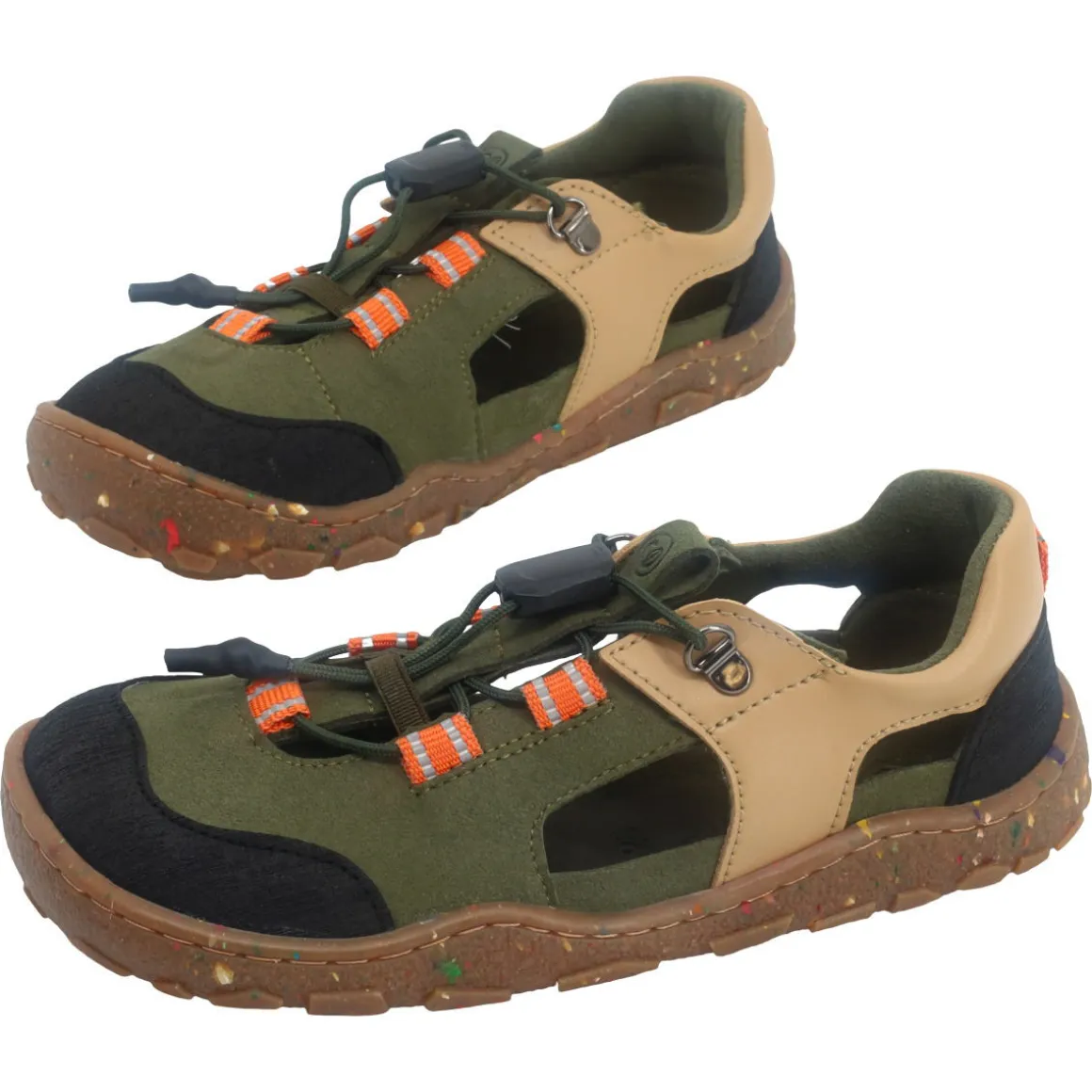 bLifestyle ~ Landschildkröte Trekking Sandale vegan ~ Khaki