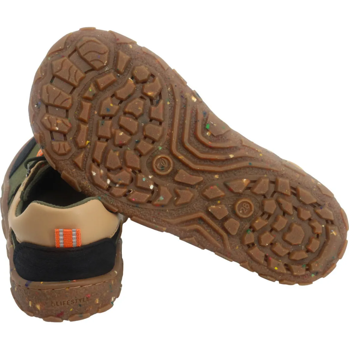bLifestyle ~ Landschildkröte Trekking Sandale vegan ~ Khaki