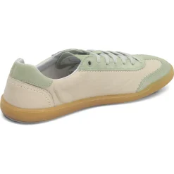 blusun ~ LowCut Leder ~ Off White & Green