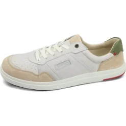 blusun ~ (W) LowCut Leder Sneaker ~ White/Beige