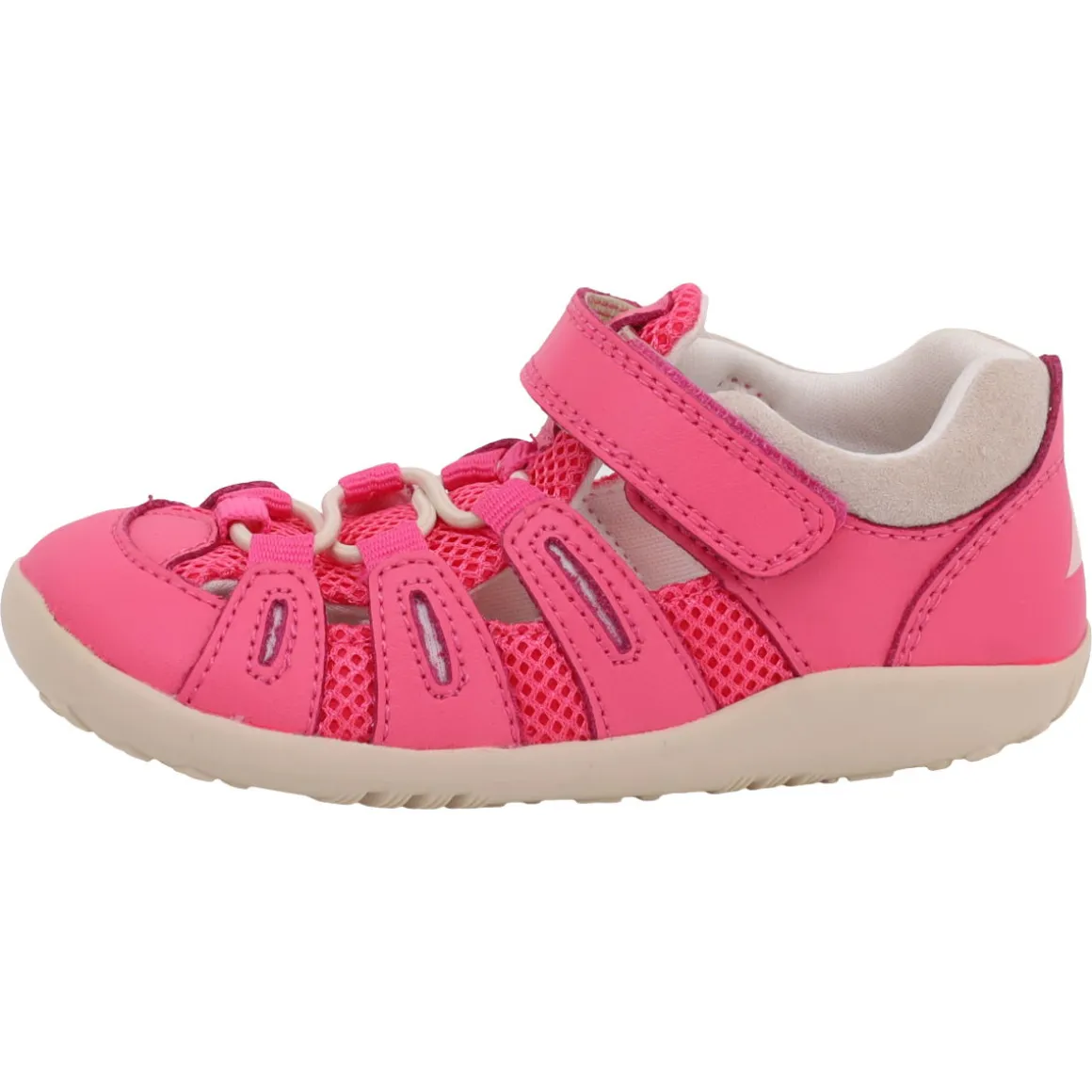 bobux i-walk ~ Summit Sandale ~ Pink Cyclamen & Chalk
