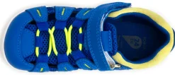 bobux i-walk ~ Summit Sandale ~ Snorkel Blue & Sunny Lime