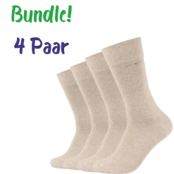 Camano ~ Bambussocke 4er Pack ~ Nature Melange